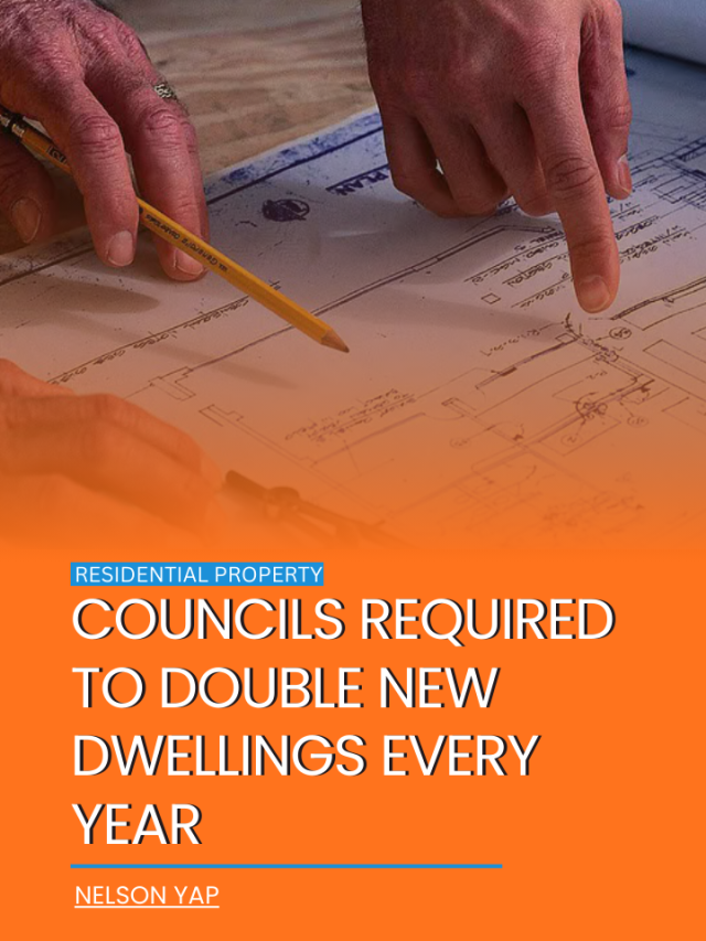 Councils required to double new dwellings every year