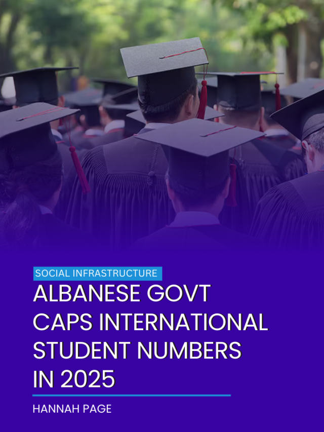 Albanese govt caps international student numbers in 2025