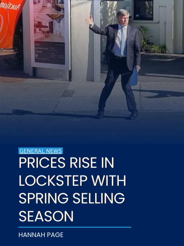 Prices rise in lockstep with spring selling season